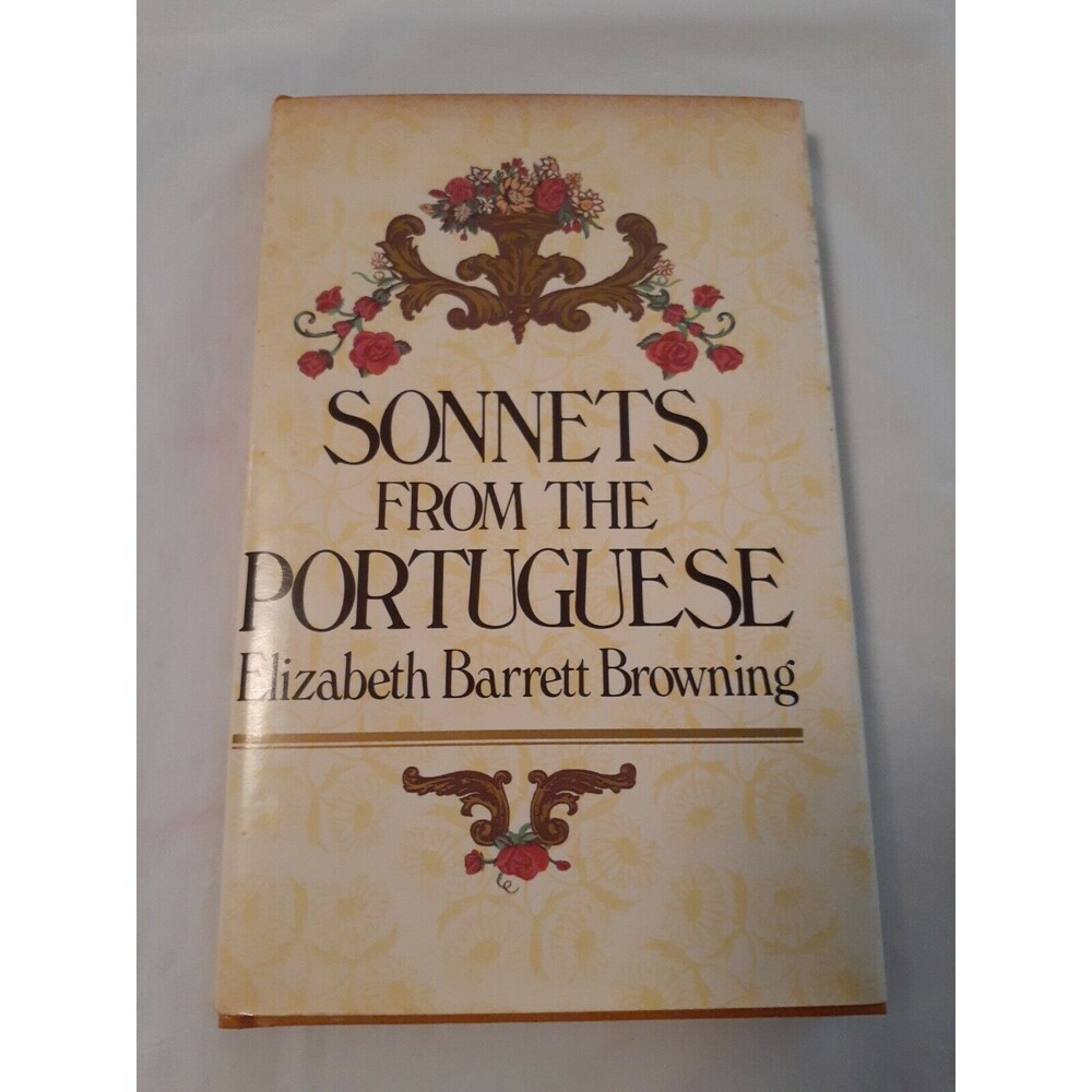 Vtg 1980 HC Sonnets From The Portuguese Elizabeth Barrett Browning Discoloration
